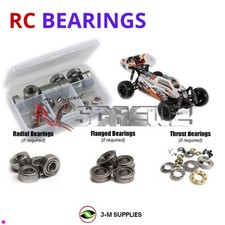 RCScrewZ Metal Shielded Bearings kyo161b for Kyosho Fazer Dirt Hog 30993 SET