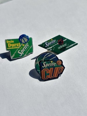 Coca Cola Sprite Adidas Basketball Cup Streetball Champion Pin Set 3stk