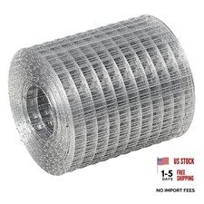 Hardware Cloth Metal Wire Mesh Roll 4in X 20ft Chicken Wire Fence Hot Dipped 0.97 per foot