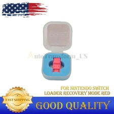 RCM Tool Clip Short Circuit Jig Fits Nintendo Switch Loader Recovery Mode Red