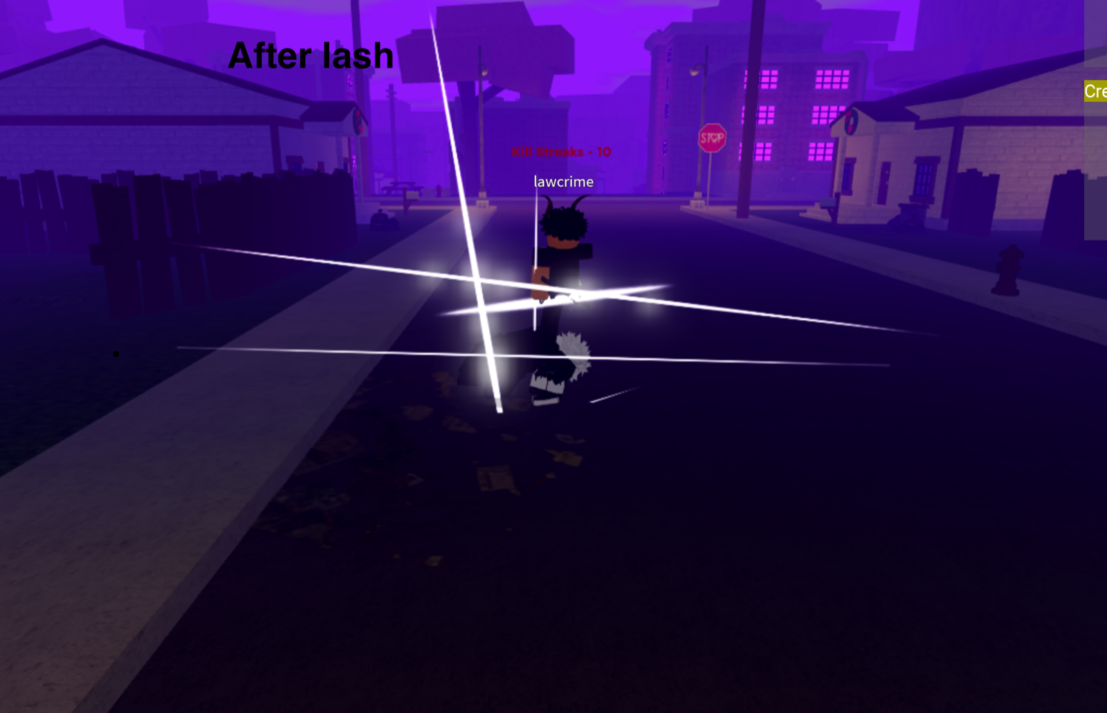 Roblox Dahood modded Amaterasu Stomp effect