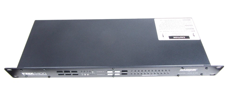 Sabine FBX2400U 2 Channel Feedback Exterminator - New Old Stock, Free Shipping - Image 3 of 4