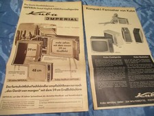 Print - Werbung , Nostalgie , Fernseh - Geräte , Reklame , Vintage , A 685 A