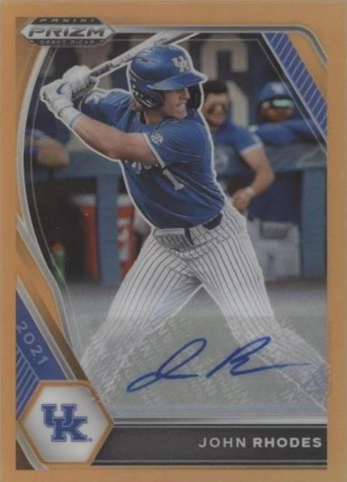 Neon Orange Prizm Autographs