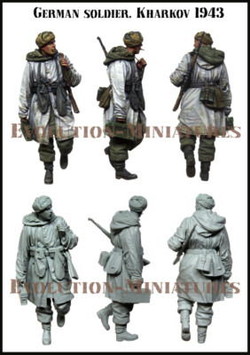 EVOLUTION MINIATURES GERMAN SOLDIER #7 KHARKOV 1943 EM35220 1:35