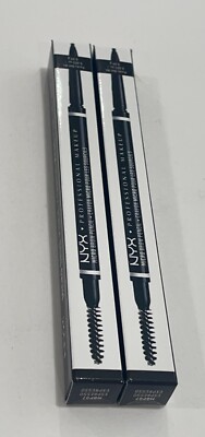 2x NYX Micro Brow Pencil MBP07 Espresso  .003 oz / .09 g NIB