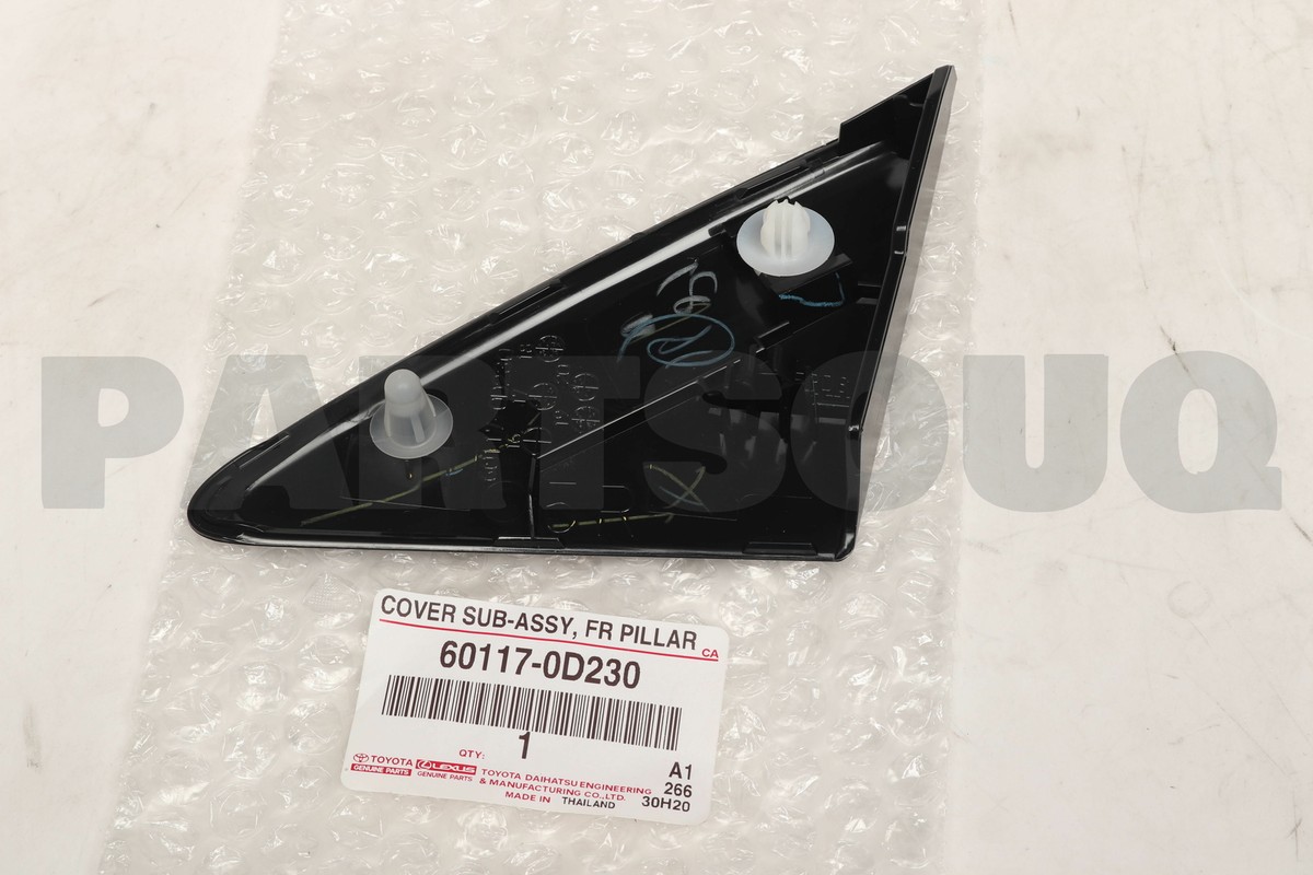 601170D230 Genuine Toyota COVER SUB-ASSY FR P 60117-0D230 | eBay