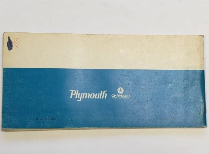 1972 Plymouth Furia Operatori Proprietari Manutenzione e Istruzioni Manuale Book - Immagine 4 di 4