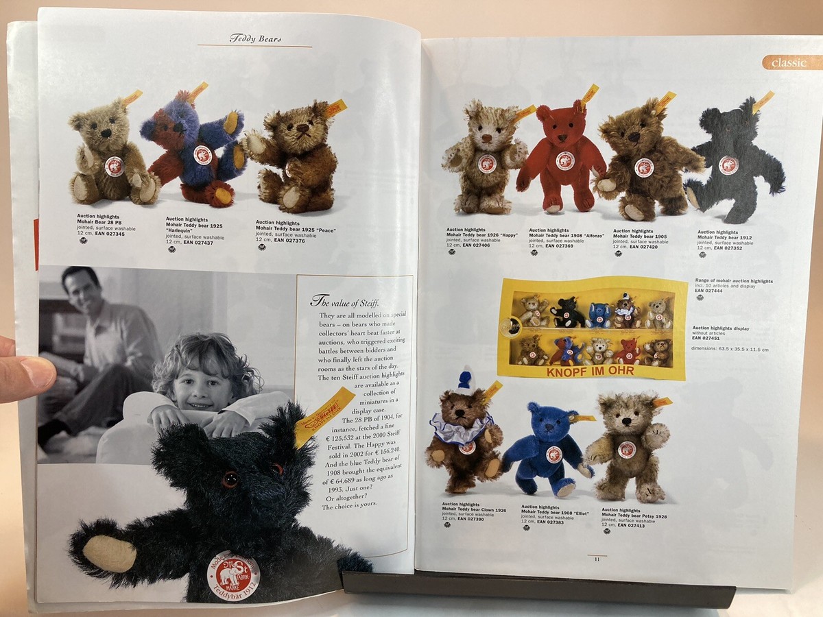 Steiff Collection Classic Catalog 2005 –125 Year Anniversary Steiff Collection Classic Catalog 2005 –125 Year Anniversary