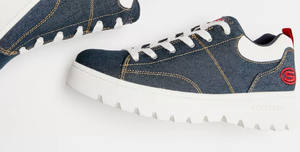 skechers denim sneakers