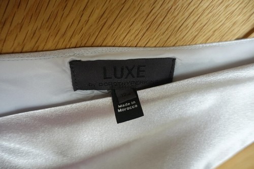 Ladies Dorothy Perkins Party Cocktail pleated Dress Size 12 Bronze Gold colour - Picture 5 of 11