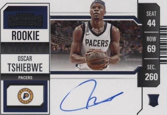 2023-24 Panini Contenders - Oscar Tshiebwe #106