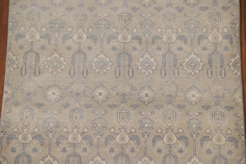 Art & Craft Transitional Rug 4x6 Hand-knotted Wool Oriental Carpet - Picture 4 of 12