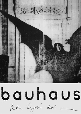 Bauhaus: Bela Lugosi `s dead  | UK Import Poster 59x84cm