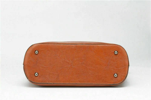 Damenhandtasche aus Leder Schultertasche Umhängetasche Kuriertasche Beuteltasche - Bild 6 von 21