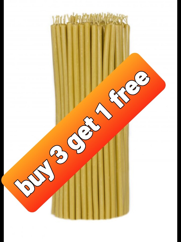 Made From 100% Pure Beeswax (6 Inches) With Natural Honey Sc