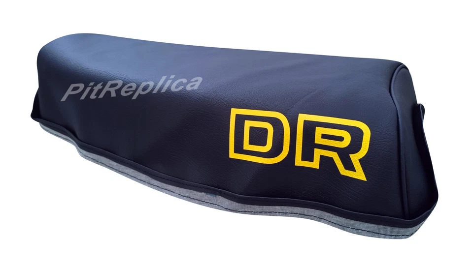 SUZUKI DR250S DR250 S 1982-1983 '82-'83 *AZUL OSCURO* FUNDA ASIENTO CON CORREA [3SVTR] Foto 2 de 4