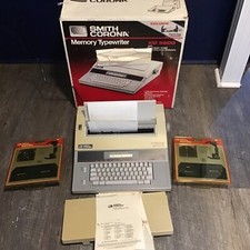 Smith Corona XD 5600 Memory Typewriter Works  Ribbon Cartridges Printwheels thumbnail