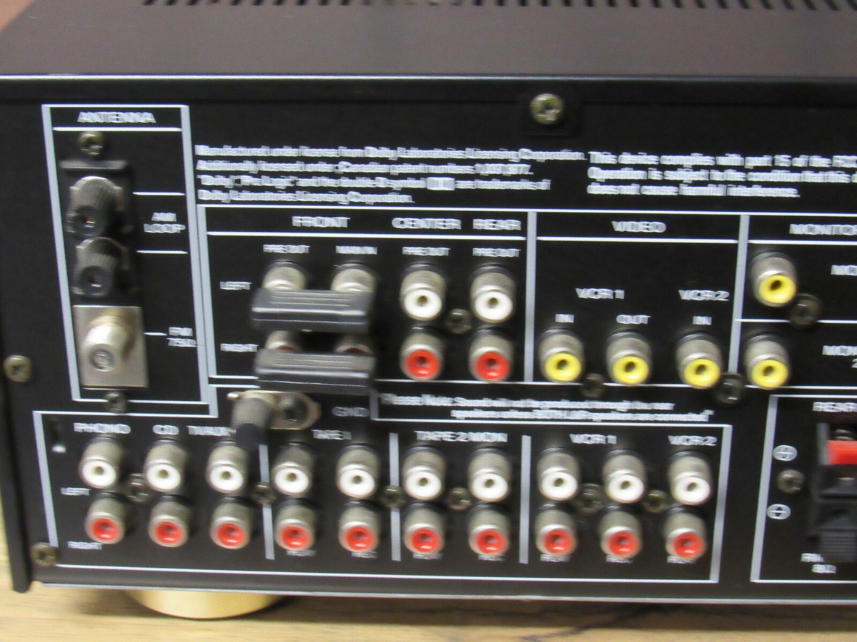 Harman Kardon AVR20ii Receiver With Phono Input And Preout