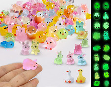 Tiny Resin Animals to Hide 100 Pcs Mini Bulk for Miniature...