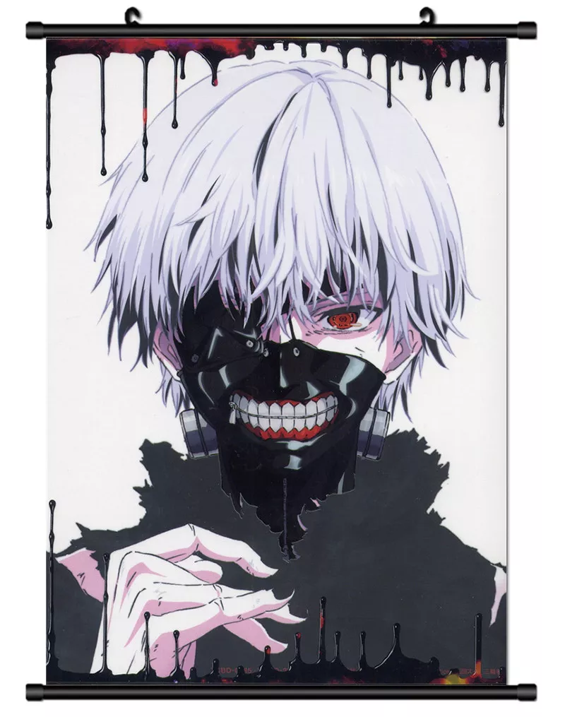 4472 Tokyo Ghoul Ken Kaneki Anime manga Home Decor Poster Wall Scroll