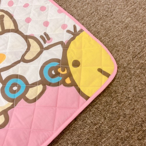 San-X Rilakkuma Korilakkuma Kiiroitori Teppich Matte Rosa Quilt Polka Dot Kawaii Selten - Bild 24 von 24