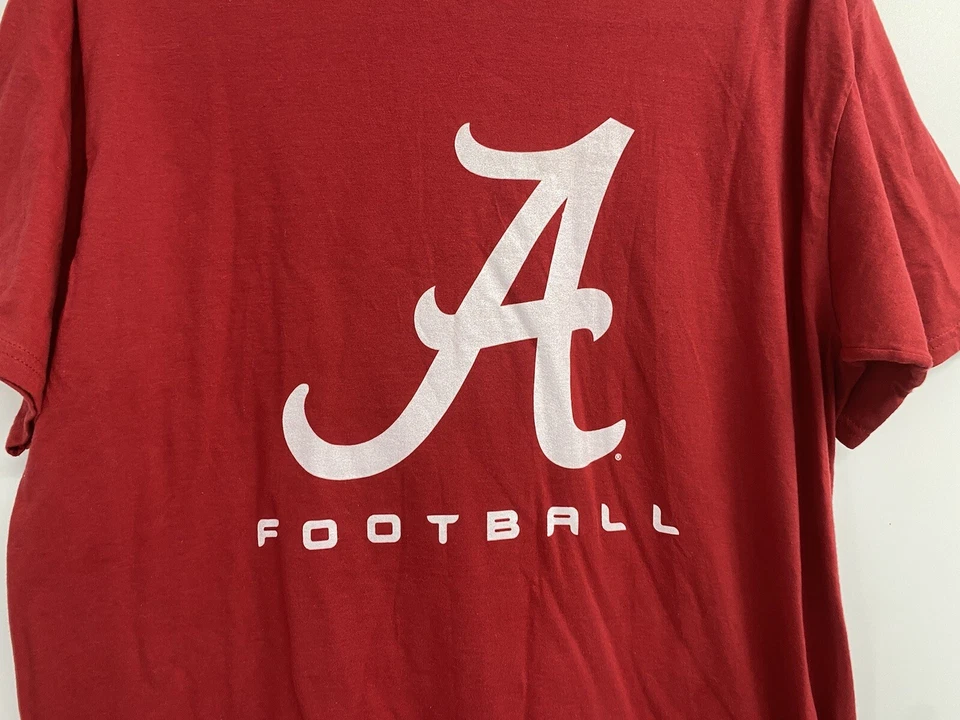 Stetson Hatters Men's Football Red T Shirt Short Sleeve Size Large - Image 2 of 4