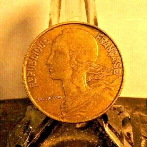 CIRCULATED 1967 20 CENTIMES FRENCH COIN(72421)1..... - 第 1/3 張圖片
