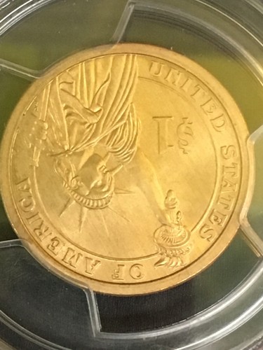 2008 MISSING EDGE LETTERING-J. QUINCY ADAMS PCGS SP 67-SATIN FINISH - Picture 3 of 4