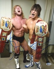 Kota Ibushi Kenny Omega Signed 11x14 Photo BAS COA New Japan Pro Wrestling WWE 3