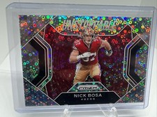 Panini 2020 Prizm Nick Bosa Unstoppable No Huddle Disco 49ers