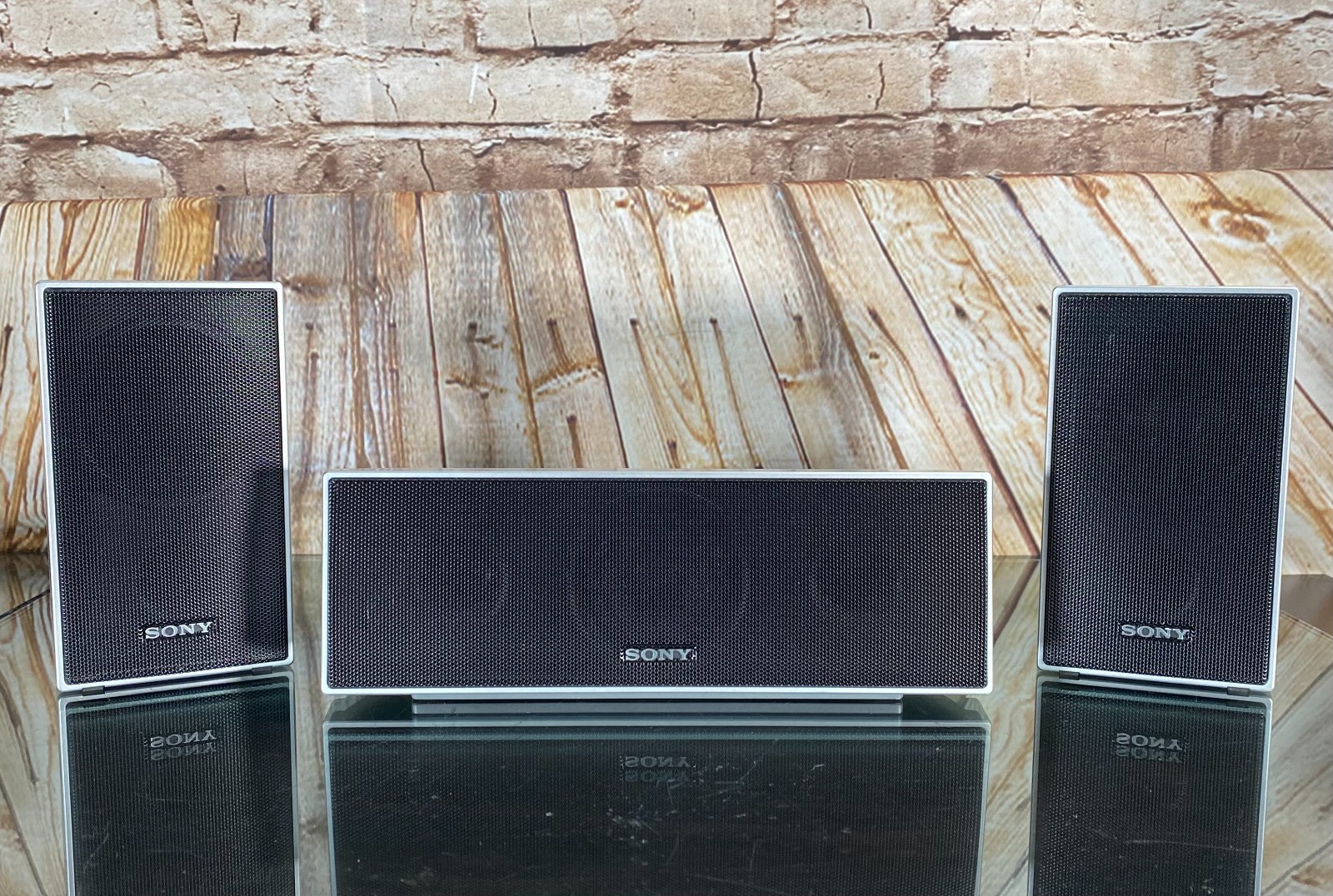 SONY Home Theater Surround Sound Speaker System SS-TS71 SS-CT71 Tested