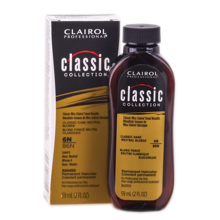 Clairol Professional Classic Collection Permanent Haircolor - Color : 6N / 86N -