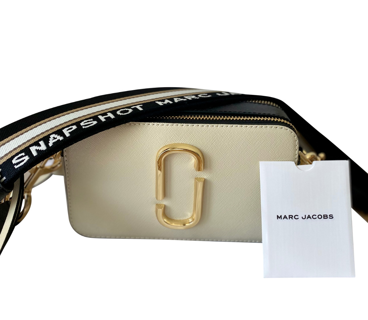 Marc Jacobs Small Snapshot Camera Bag Purse Authentic New Cloud