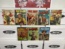 Lot of 8 Golden Zane Grey Rex Allen Buck Jones Gene Autry Cisco Kid Bill Elliott