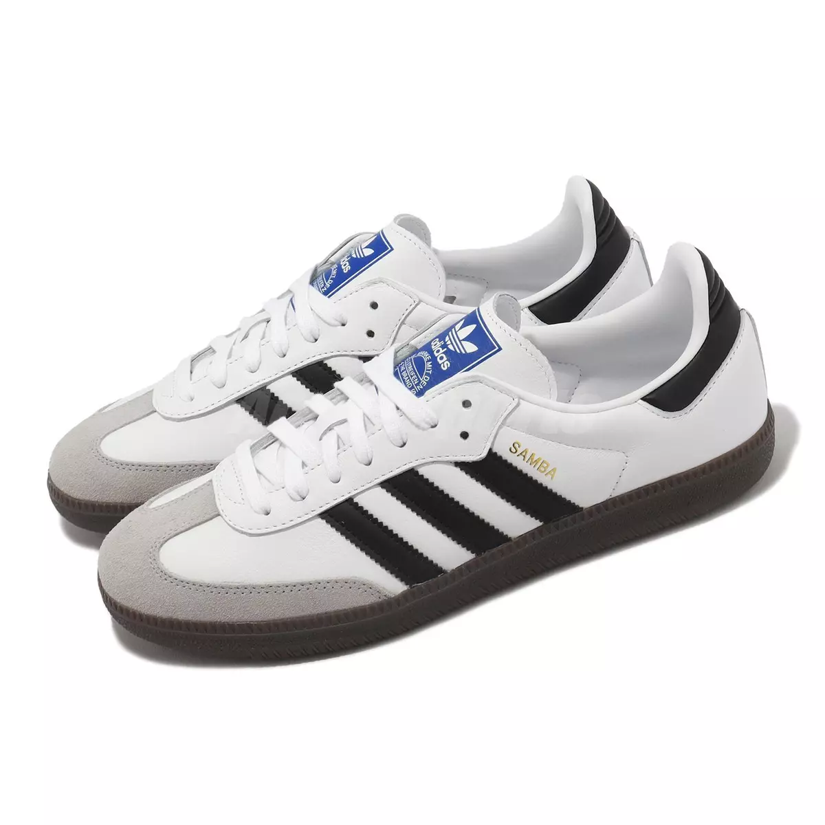 adidas Originals Samba OG White Black Gum Men Unisex Casual Shoes B75806