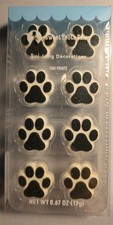 1 pudełko 8 odcisków łap lód jadalne dekoracje od Sweet Tooth Fairy Exp 8/15/27