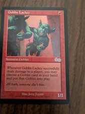 Goblin Lackey Urza's Saga quasi nuovo - Magic the Gathering MtG