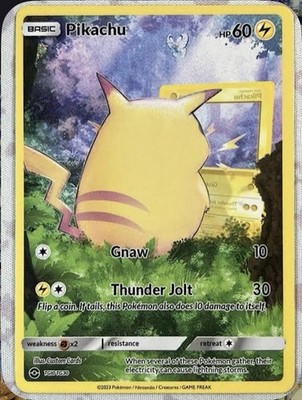 Pikachu Van Gogh TG10 TG30 Unbranded Celebrations Custom ACG Cards