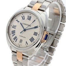 CARTIER Cré de Cartier 1.6" Watches W2CL0002 Stainless Steel/SSxK18PG mens 3