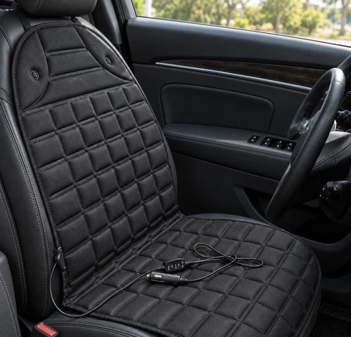 12V Heated Car Seat Cover Cushion Seat Warmer Heater Winter Heating Pad Driver