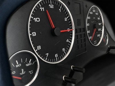 For Audi 80 B3 B4 86-00 RS Style aluminum rings for instrument cluster, 4 pcs.