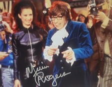 Mimi Rogers AUSTIN POWERS INTERNATIONAL MAN OF MYSTERY signed 8x10 # G13