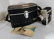 Bell & Howell Director Series 8mm 414 Movie Camera with manual and case