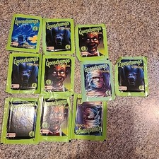 Vintage rare hard-to-find Goosebumps sticker One Random packet 1996 Y9 