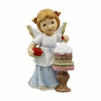 Goebel Engel Heimlich Genascht, Biskuit-Porzellan, 10 Cm, 11751311