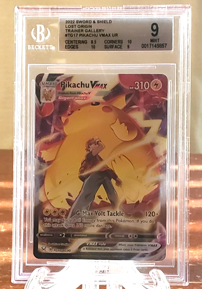 2022 POKEMON SWORD & SHIELD LOST ORIGIN #TG17 FULL ART/PIKACHU