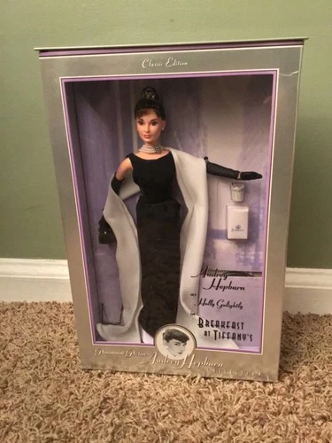 Vintage 1998 Mattel Audrey Hepburn Breakfast At Tiffany’s Collector Edition Doll