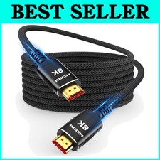 8K HDMI 2.1 Fiber Optic Cable - 50ft