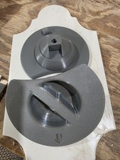 Grey-chevy Avalanche Mid-gate Window Lock Pair Grey-chevy Avalanche Mid-gate Window Lock Pair